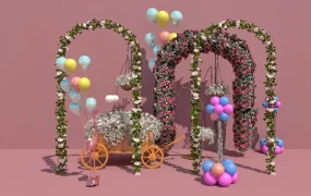 Wedding Arch Flower Decorations