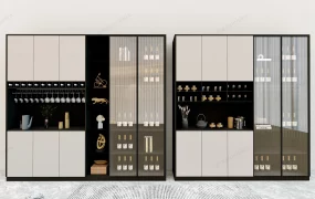 Tall Modern Bar Cabinets
