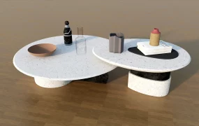 Nesting Stone Coffee Table