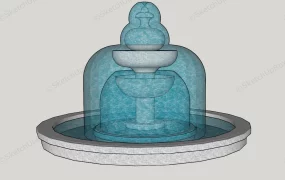 Two Tier Outdoor Water Fountain