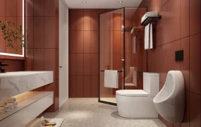 Earthy Color Palette Bathroom Ideas