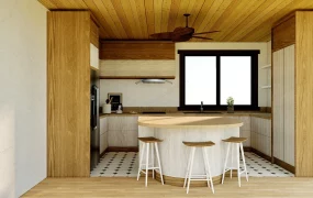 Small Farmhouse Country Kitchen