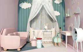 Pink Baby Girl Nursery Ideas