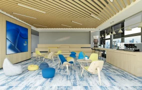 Office Break Room Lounge