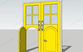 Front Door With Doggy Door