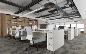 Contemporary Open Office Design