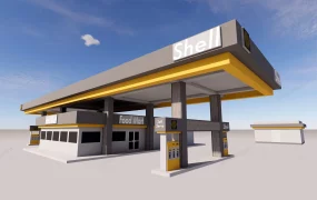 Shell Gas Station