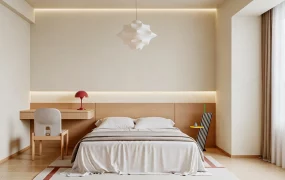 Neutral Kids Bedroom Idea