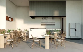 Small Coffee Shop Interior