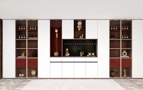Home Wall Bar Cabinet Design