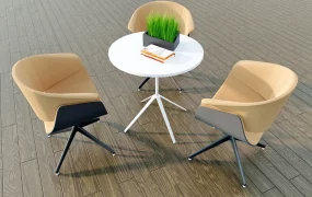 Leisure Chair And Table Set