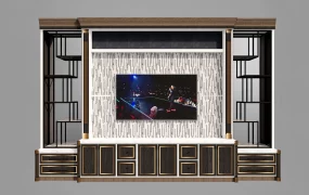 TV Unit With Storage