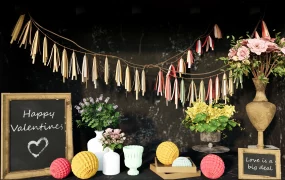 Valentines Day Window Display