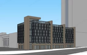 Modern Business Hotel Building