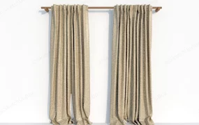 Linen Blackout 2 Panel Curtains