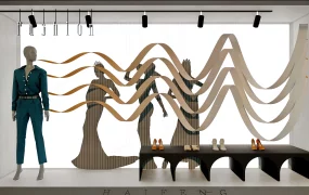 Womens Clothing Shop Window Display