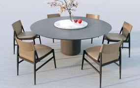 7 Piece Round Dining Set