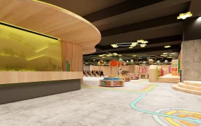 Children's Bookstore Interior Design