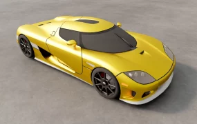 Koenigsegg CCX Yellow