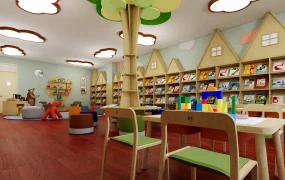 Children Library Reading Room Design