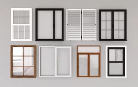 Modern Glass Window Frames