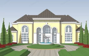 Colonial Style Coastal Mansion