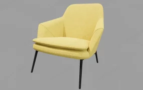 Modern Yellow Armchair