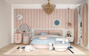 Aesthetic Teen Girl Bedroom Idea