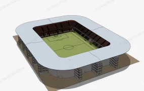 Soccer Sports Stadium