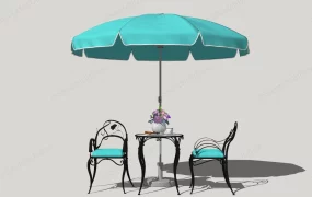 Metal Patio Bistro Set