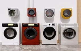 Collection Of Modern Washing Machines