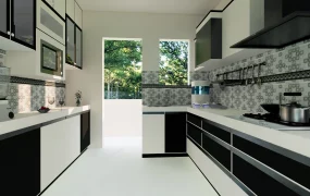 Double Galley Kitchen Design
