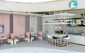 Modern Milk Tea Shop