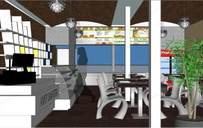 Dessert Shop Interior Design