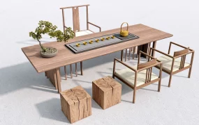 Chinese Tea Table Set