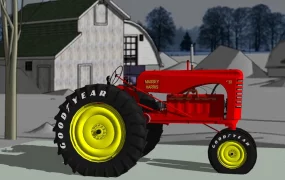 Massey Harris Farm Tractor