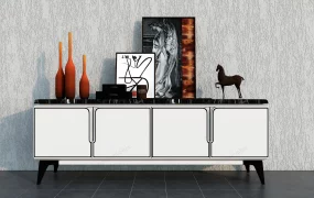 Modern Accent TV Stand