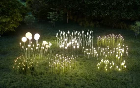 Solar Firefly Garden Lights