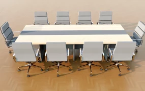 Conference Table And Chairs Set