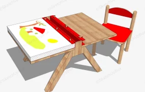 Kids Drawing Table And Chair