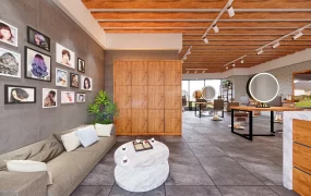Industrial Chic Hair Salon And Barbershop