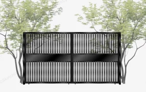 Wrought Iron Driveway Gate