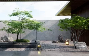 Zen Rock Garden Idea