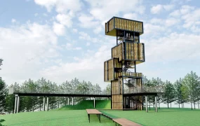 Beautiful Observation Tower