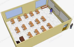 Modern School House Classroom