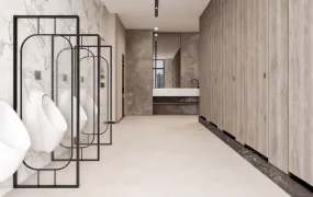 High End Commercial Restroom Design