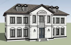 American Colonial Style House