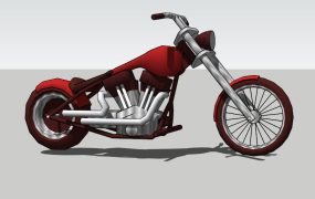 Chopper Motorcycle