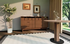 Modern Wood Sideboard