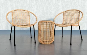 Rattan Bistro Set